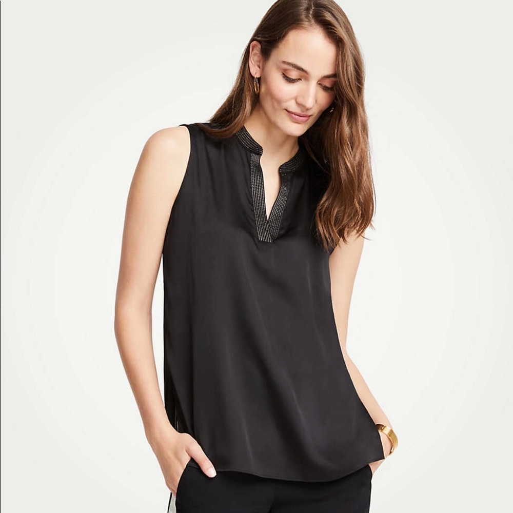 NWT Ann Taylor sleeveless blouse